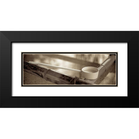 Otaru - 1 Black Modern Wood Framed Art Print with Double Matting by Blaustein, Alan