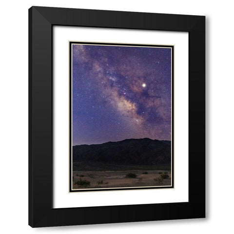Mesquite Milky Way Black Modern Wood Framed Art Print with Double Matting by Severn, Shawn/Corinne