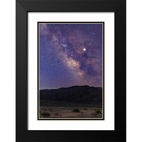 Mesquite Milky Way Black Modern Wood Framed Art Print with Double Matting by Severn, Shawn/Corinne
