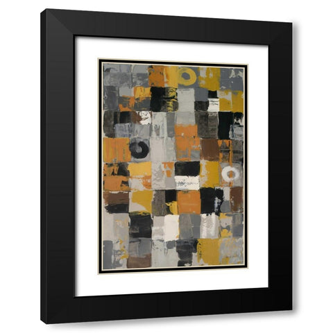 Mid-Town I Black Modern Wood Framed Art Print with Double Matting by Loreth, Lanie