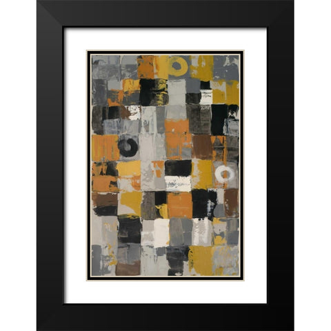 Mid-Town I Black Modern Wood Framed Art Print with Double Matting by Loreth, Lanie