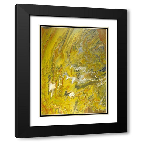 Golden Peak Black Modern Wood Framed Art Print with Double Matting by Gonzalez, Roberto