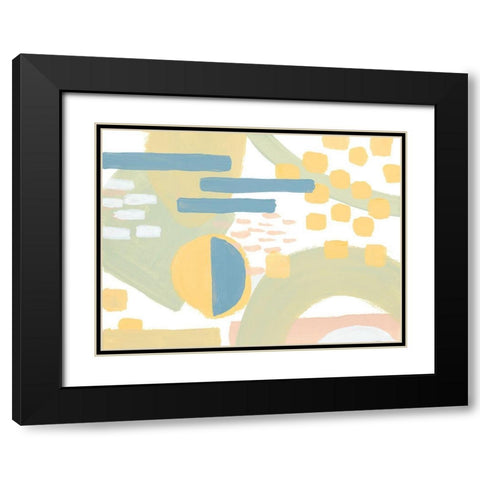 To The Tune Black Modern Wood Framed Art Print with Double Matting by Loreth, Lanie