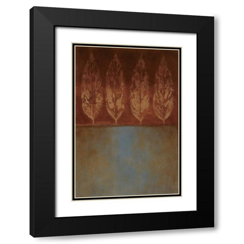 Stem of Brunir II Black Modern Wood Framed Art Print with Double Matting by Loreth, Lanie