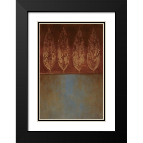 Stem of Brunir II Black Modern Wood Framed Art Print with Double Matting by Loreth, Lanie