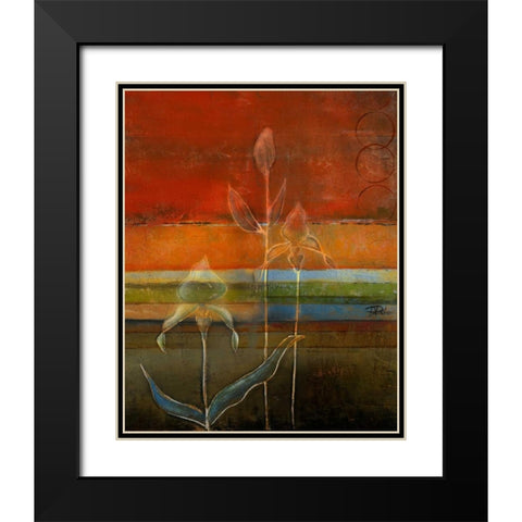 Imagination I Black Modern Wood Framed Art Print with Double Matting by Pinto, Patricia
