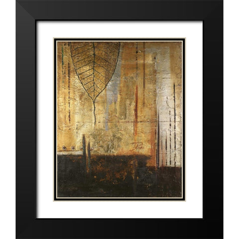 Fantasia II Black Modern Wood Framed Art Print with Double Matting by Pinto, Patricia