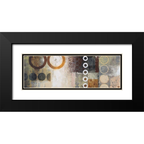 Liberate I Black Modern Wood Framed Art Print with Double Matting by Marcon, Michael