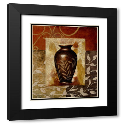 A Familiar Vessel I Black Modern Wood Framed Art Print with Double Matting by Marcon, Michael