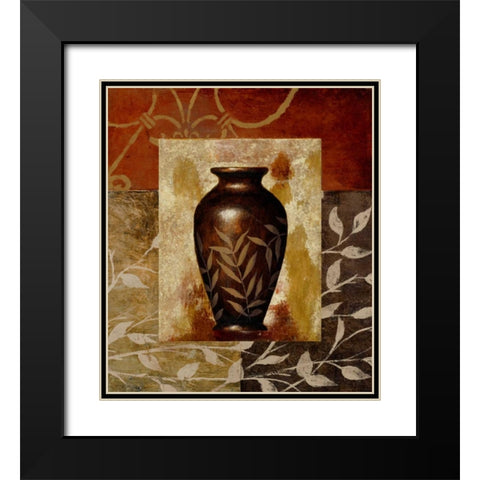 A Familiar Vessel I Black Modern Wood Framed Art Print with Double Matting by Marcon, Michael