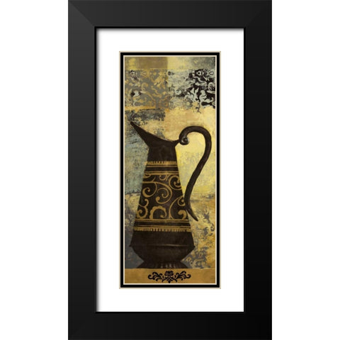 Vintage Vessel I Black Modern Wood Framed Art Print with Double Matting by Marcon, Michael
