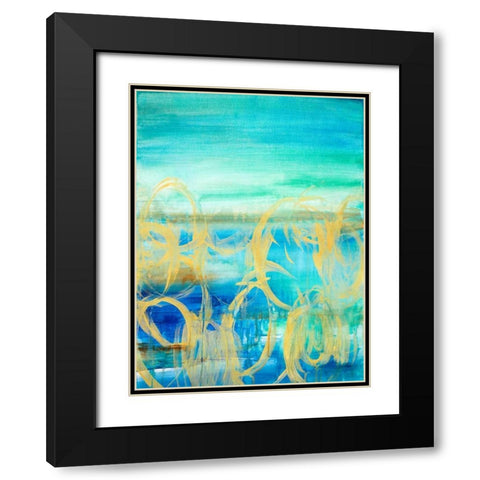 Caught up in the Wind I Black Modern Wood Framed Art Print with Double Matting by Loreth, Lanie