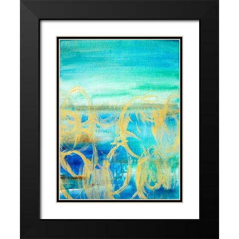Caught up in the Wind I Black Modern Wood Framed Art Print with Double Matting by Loreth, Lanie