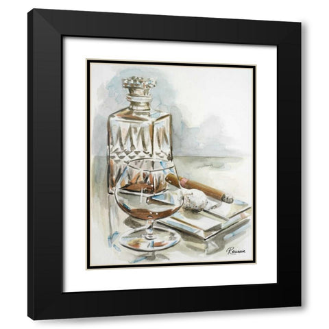 19th Hole Black Modern Wood Framed Art Print with Double Matting by French-Roussia, Heather