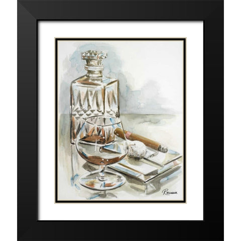 19th Hole Black Modern Wood Framed Art Print with Double Matting by French-Roussia, Heather