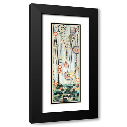 Blooming Meadow II Black Modern Wood Framed Art Print with Double Matting by Boggs, Candra
