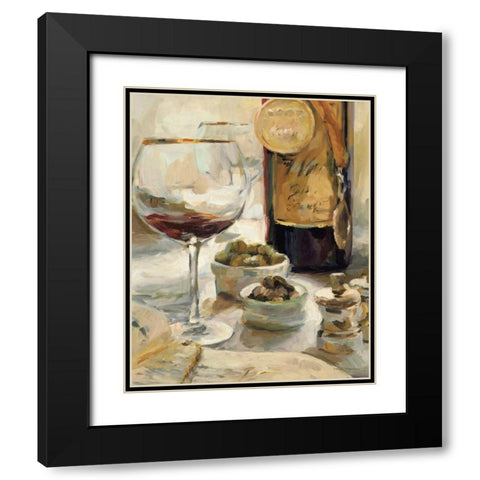 Award Winning Wine I Black Modern Wood Framed Art Print with Double Matting by Hageman, Marilyn