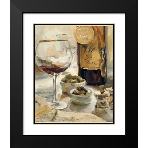 Award Winning Wine I Black Modern Wood Framed Art Print with Double Matting by Hageman, Marilyn