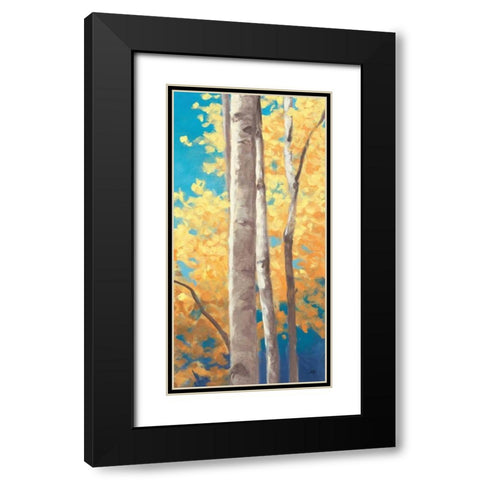 Doubloons Panel II Black Modern Wood Framed Art Print with Double Matting by Purinton, Julia