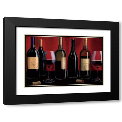 Grand Reserve Black Modern Wood Framed Art Print with Double Matting by Fabiano, Marco