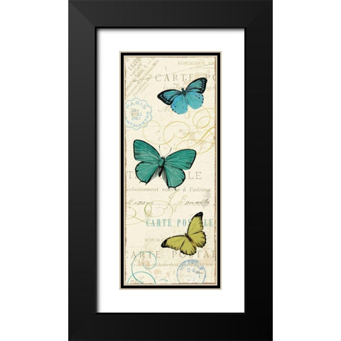 Live to Love VII Black Modern Wood Framed Art Print with Double Matting by Pela Studio