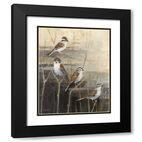 Evening Sanctuary II Black Modern Wood Framed Art Print with Double Matting by Tillmon, Avery