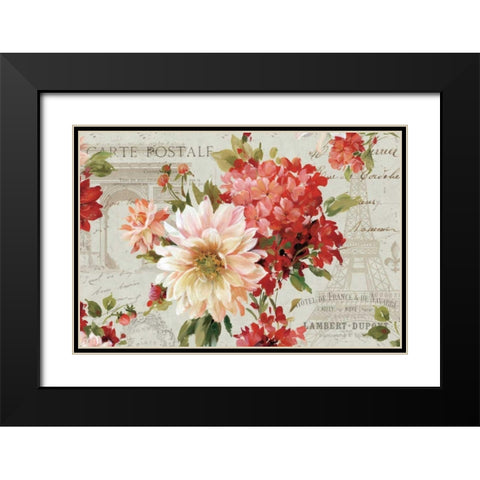 PS Je Taime I Light Black Modern Wood Framed Art Print with Double Matting by Audit, Lisa