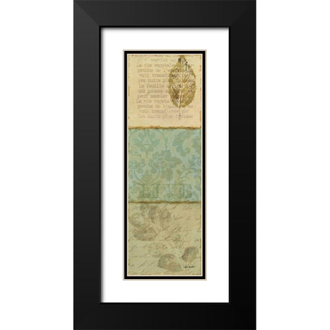 Forest Walk Panel II Black Modern Wood Framed Art Print with Double Matting by Audit, Lisa