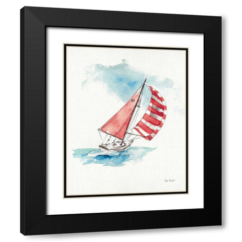 In the Moment II Black Modern Wood Framed Art Print with Double Matting by Audit, Lisa