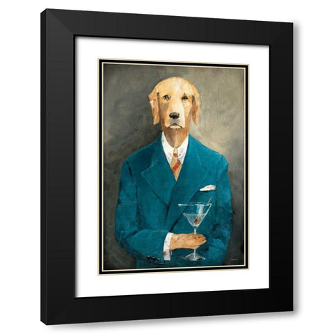 John Steinbark Black Modern Wood Framed Art Print with Double Matting by Tillmon, Avery