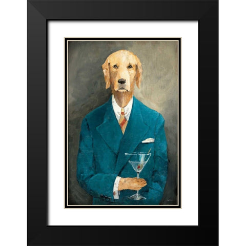 John Steinbark Black Modern Wood Framed Art Print with Double Matting by Tillmon, Avery