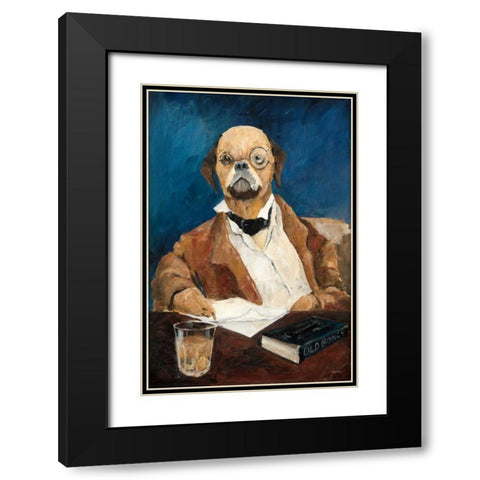 Nathaniel Howlthorn Black Modern Wood Framed Art Print with Double Matting by Tillmon, Avery