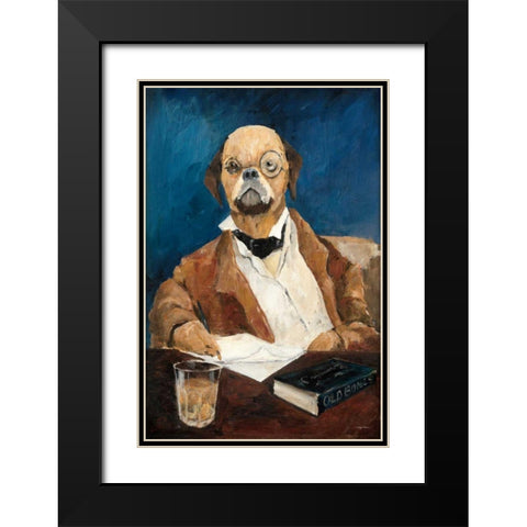 Nathaniel Howlthorn Black Modern Wood Framed Art Print with Double Matting by Tillmon, Avery
