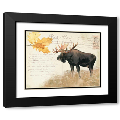Northern Wild III Black Modern Wood Framed Art Print with Double Matting by Wiens, James