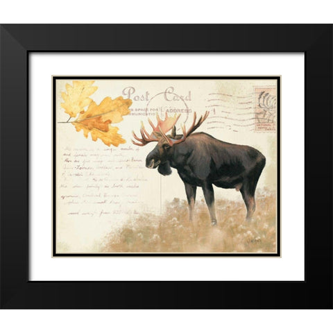 Northern Wild III Black Modern Wood Framed Art Print with Double Matting by Wiens, James