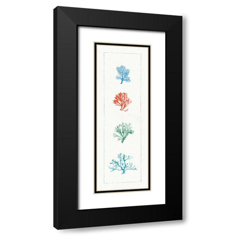 Water Coral VII Black Modern Wood Framed Art Print with Double Matting by Audit, Lisa