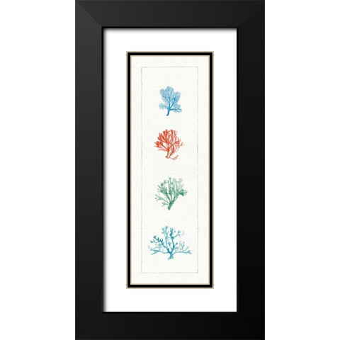 Water Coral VII Black Modern Wood Framed Art Print with Double Matting by Audit, Lisa