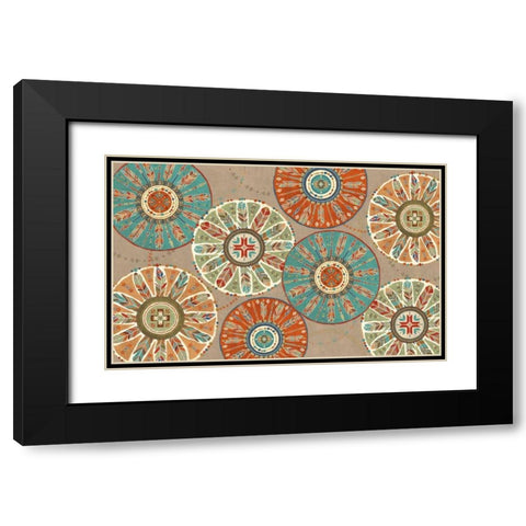 Southwest at Heart XII Black Modern Wood Framed Art Print with Double Matting by Charron, Veronique