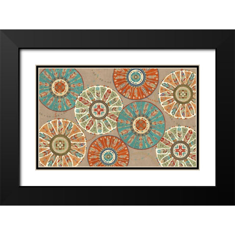 Southwest at Heart XII Black Modern Wood Framed Art Print with Double Matting by Charron, Veronique