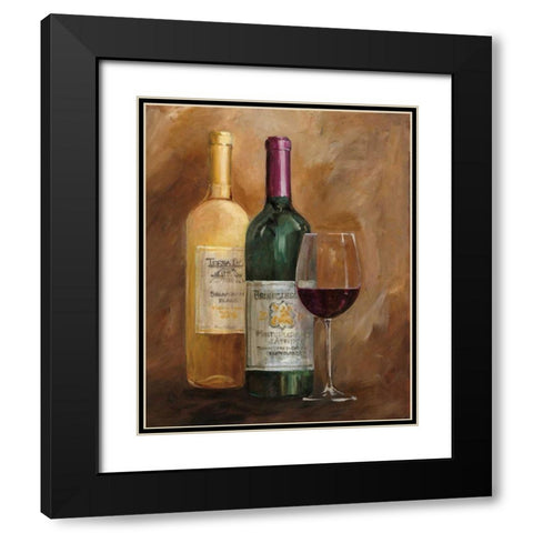 Salute II Black Modern Wood Framed Art Print with Double Matting by Tillmon, Avery