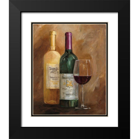 Salute II Black Modern Wood Framed Art Print with Double Matting by Tillmon, Avery