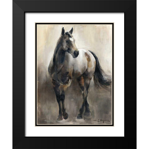 Copper and Nickel Black Modern Wood Framed Art Print with Double Matting by Hageman, Marilyn