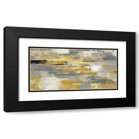 Urban Walkway Black Modern Wood Framed Art Print with Double Matting by Vassileva, Silvia