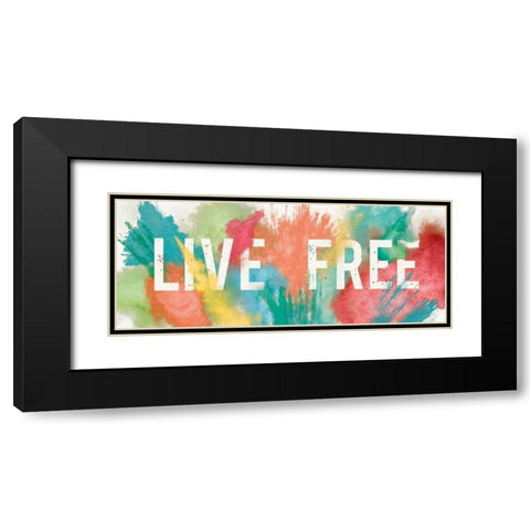 Be Bold IV Black Modern Wood Framed Art Print with Double Matting by Aiken, Jess