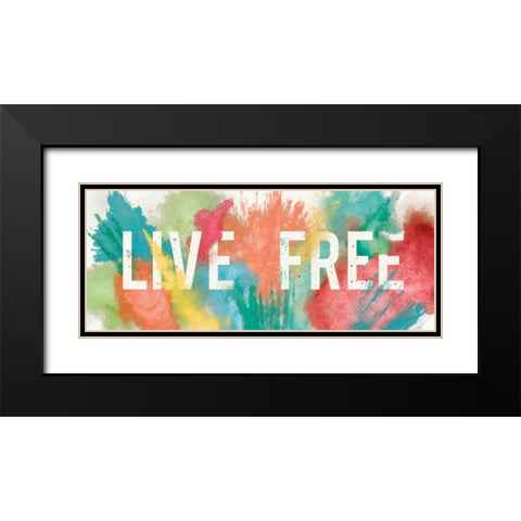 Be Bold IV Black Modern Wood Framed Art Print with Double Matting by Aiken, Jess