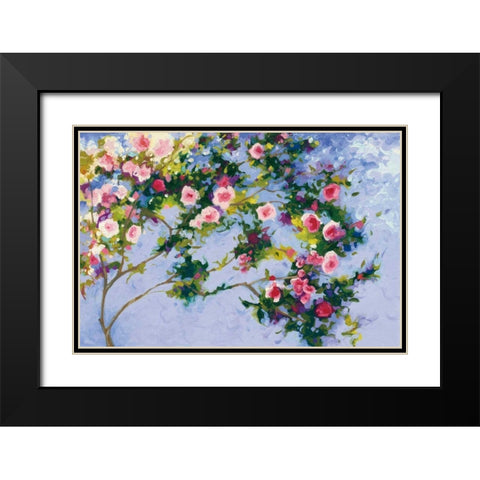Inspiration Monet Black Modern Wood Framed Art Print with Double Matting by Novak, Shirley