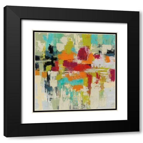 Summer Silk Road Black Modern Wood Framed Art Print with Double Matting by Vassileva, Silvia