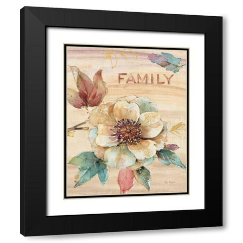 Spiced Nature V Marble Black Modern Wood Framed Art Print with Double Matting by Audit, Lisa