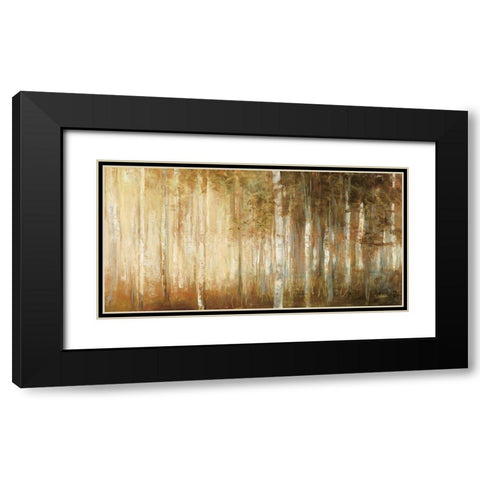 Resolutions Fall Black Modern Wood Framed Art Print with Double Matting by Purinton, Julia