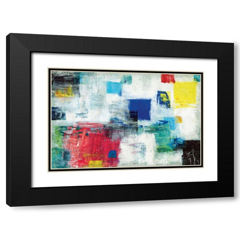 Radiance Black Modern Wood Framed Art Print with Double Matting by Mullan, Michael
